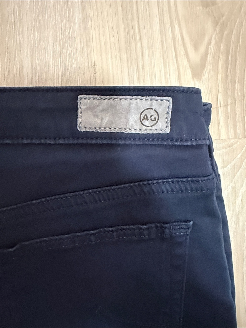 AG Adriano Goldschmied Dark Wash Super Skinny Ankle Legging Denim Jeans. Sz 26 - Picture 4 of 12